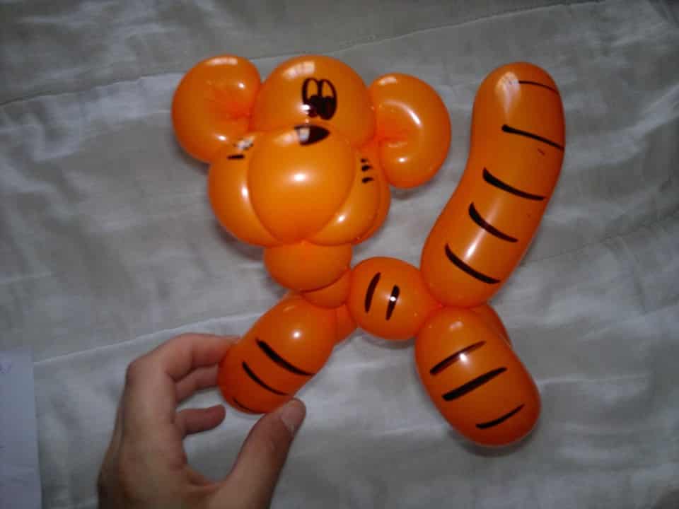 Image result for tiger Clown ballons